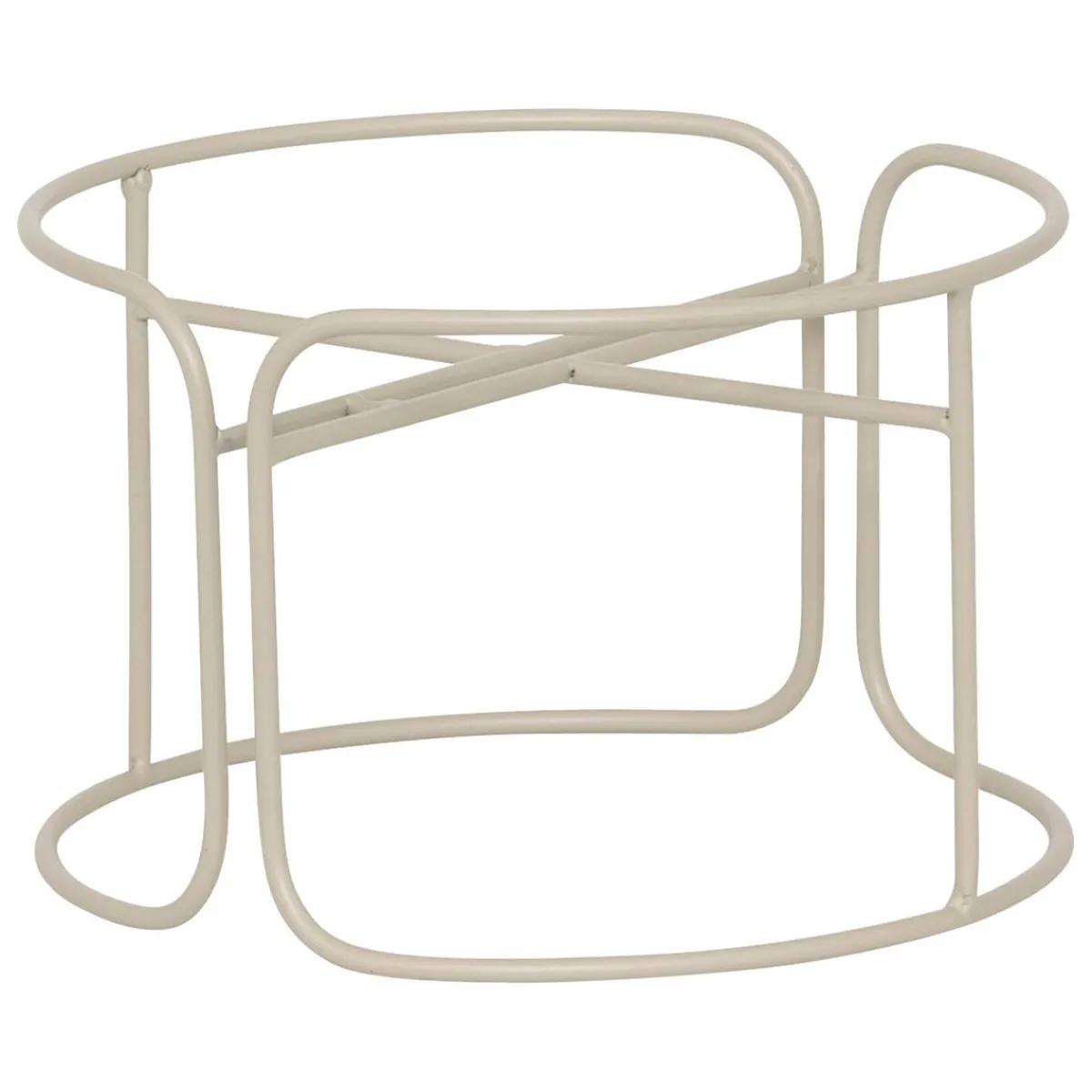Atmosphera Pots De Fleurs|Décoration D'Extérieur*2 pots "Aze" Gris