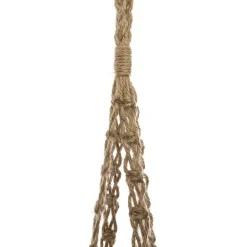 Atmosphera Pots De Fleurs*Pot suspendu jute Blanc