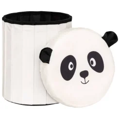 Atmosphera Coffres À Jouets*Pouf-coffre enfant Panda