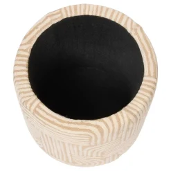 Atmosphera Poufs*Pouf coffre "Nubo" Beige