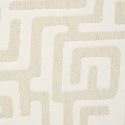Atmosphera Poufs*Pouf "Delor" Ivoire