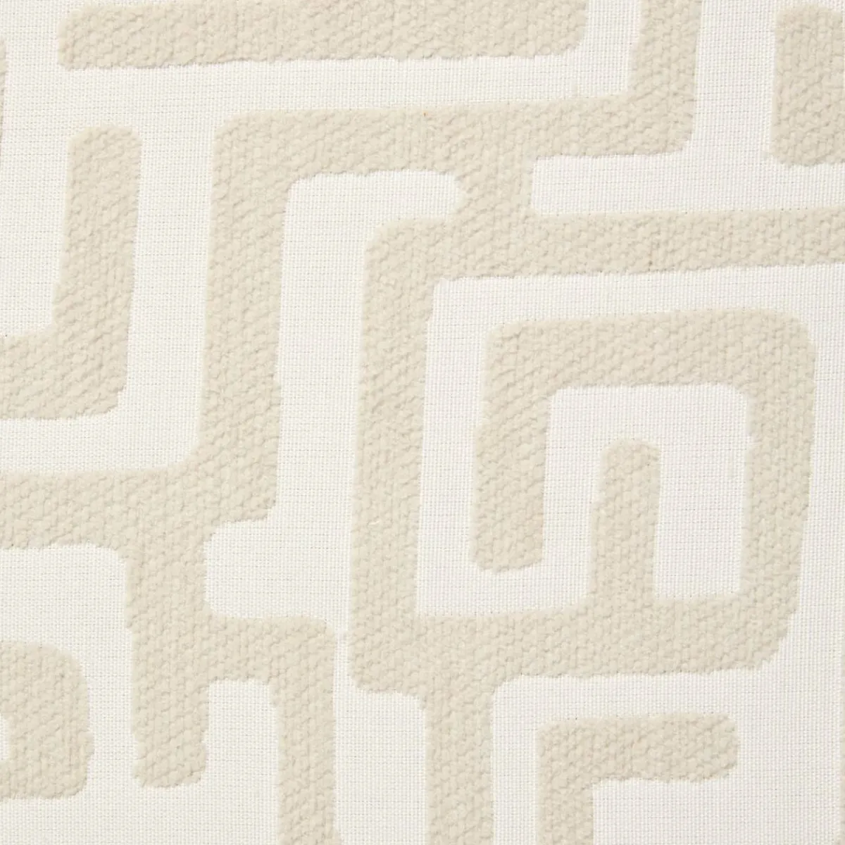 Atmosphera Poufs*Pouf "Delor" Ivoire