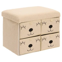 Atmosphera Poufs*Pouf enfant "Ezzio" Beige