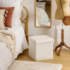 Atmosphera Poufs*Pouf "Jaiko" Beige