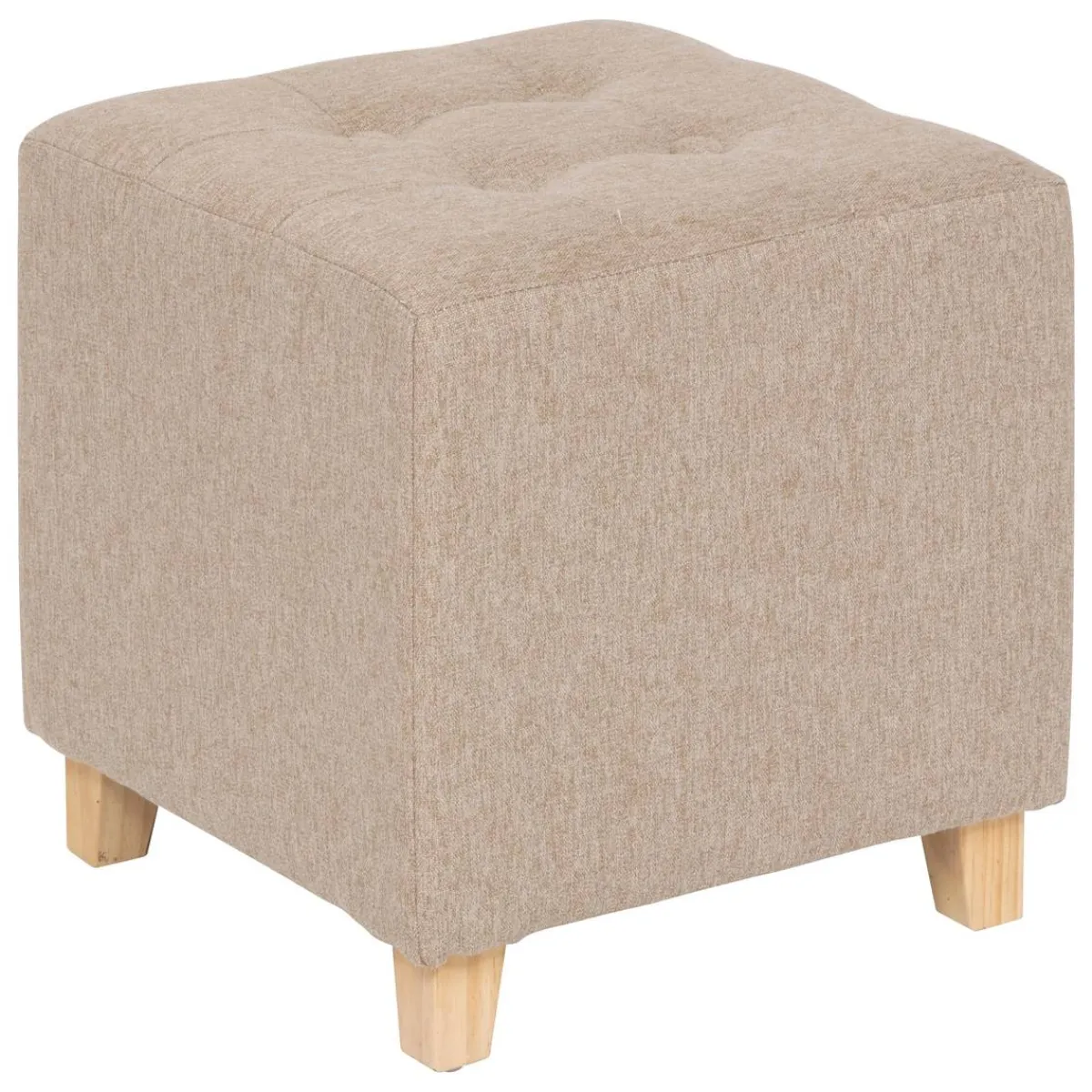 Atmosphera Poufs*Pouf "Léandre" Noir
