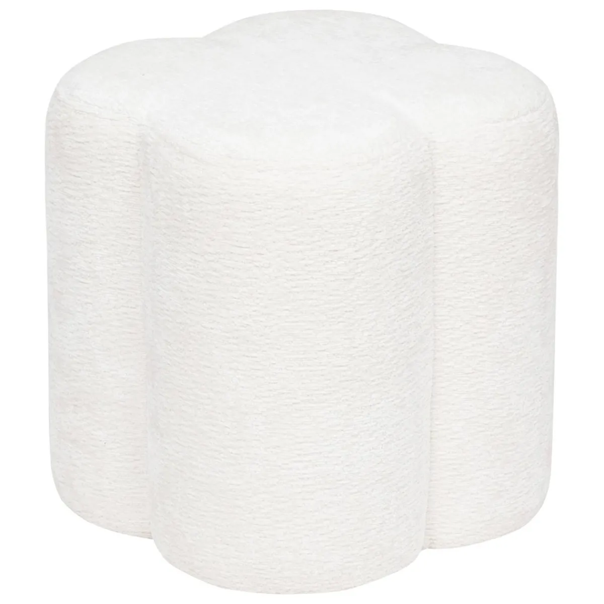 Atmosphera Poufs*Pouf "Lavon" Blanc