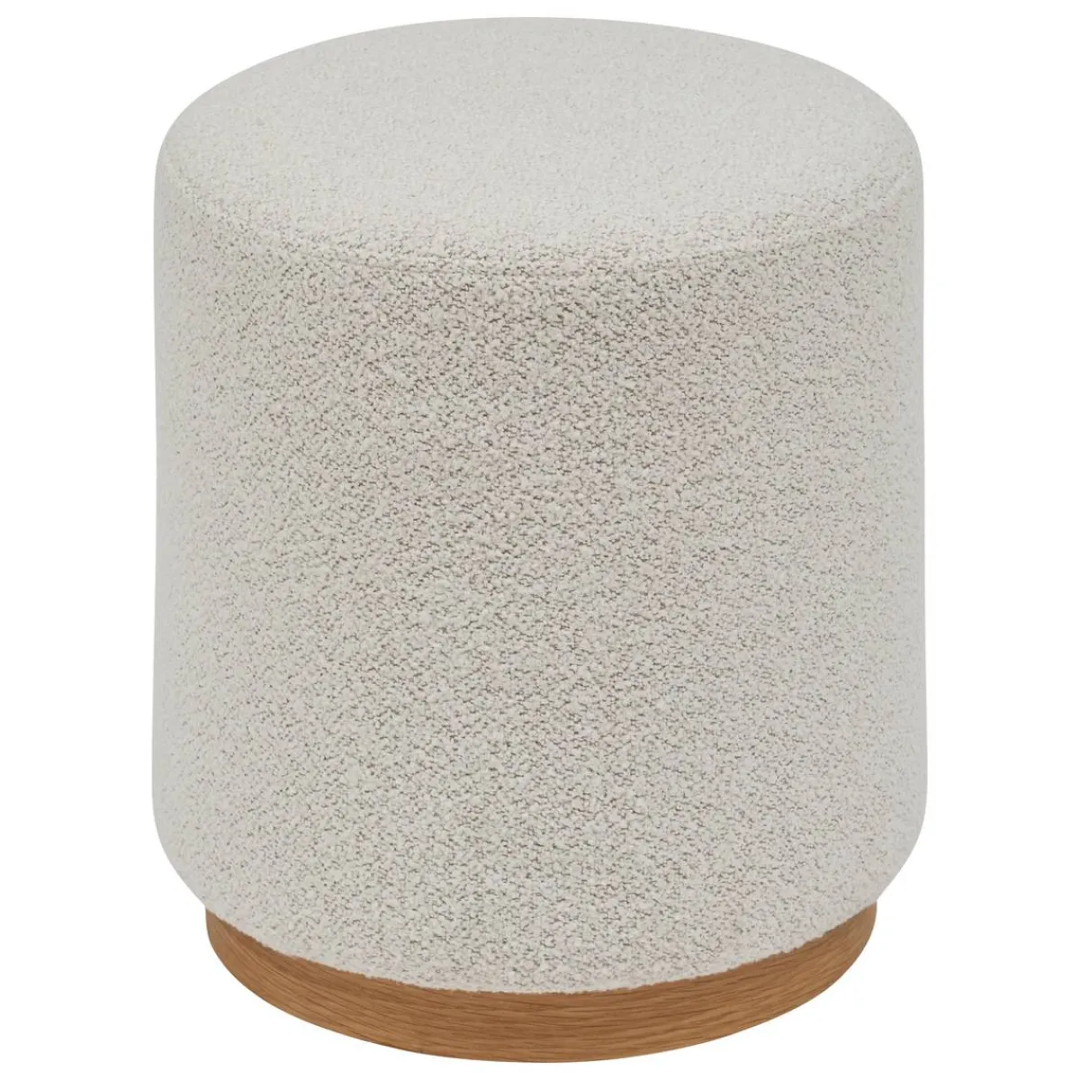 Atmosphera Poufs*Pouf "Nesky" Blanc