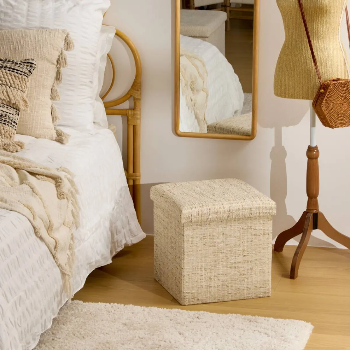 Atmosphera Poufs*Pouf "Olma" Vert