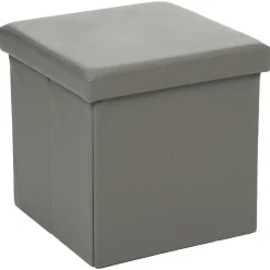 Atmosphera Poufs Pliants*Pouf pliant Gris