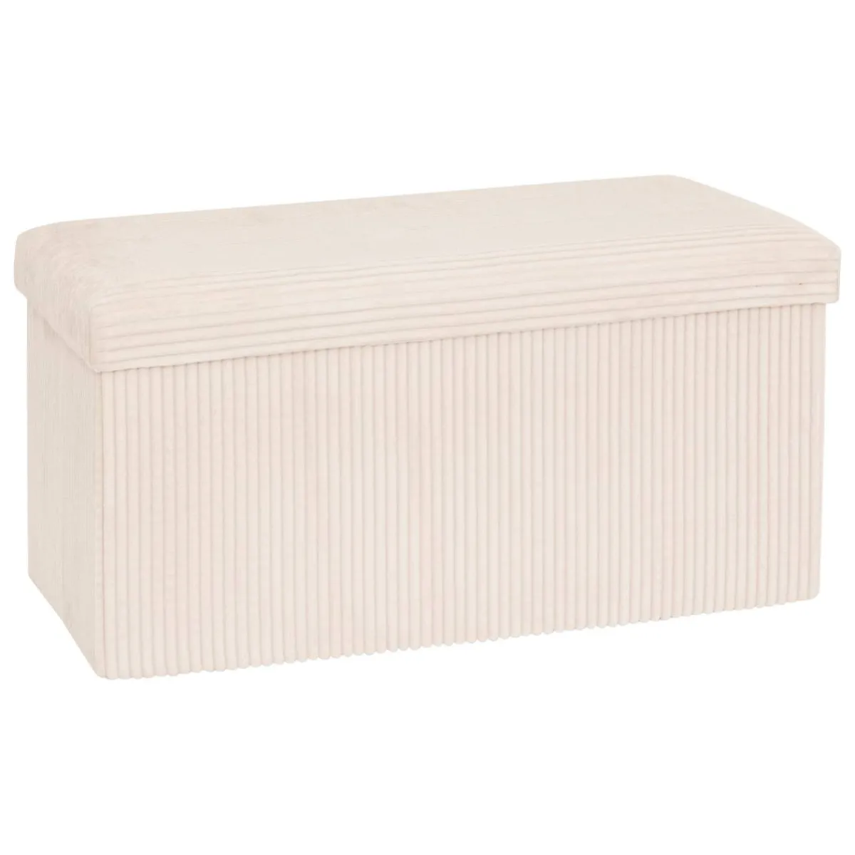 Atmosphera Poufs*Pouf pliant "Arum" Beige