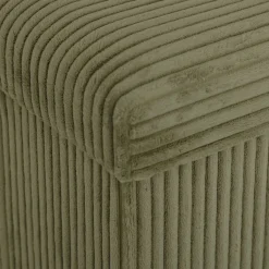 Atmosphera Poufs*Pouf pliant "Arum" vert