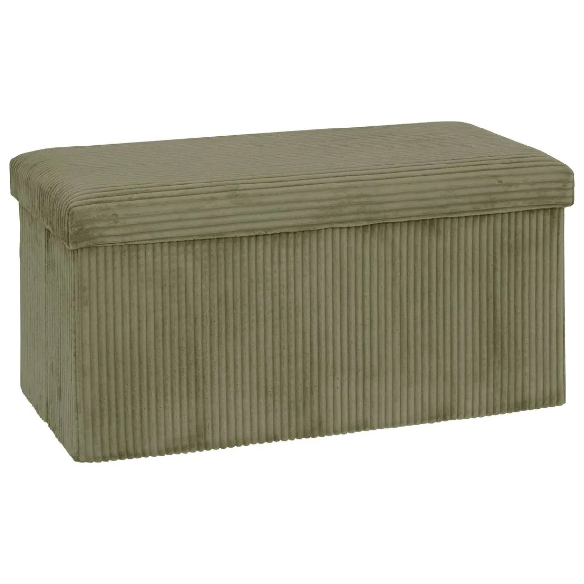 Atmosphera Poufs*Pouf pliant "Arum" vert