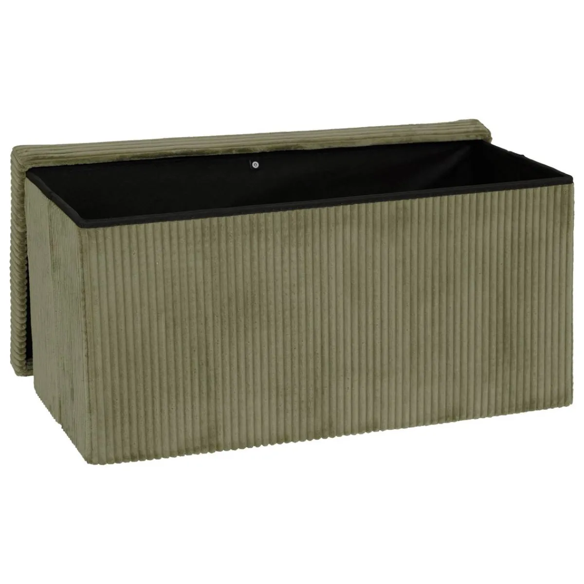Atmosphera Poufs*Pouf pliant "Arum" vert