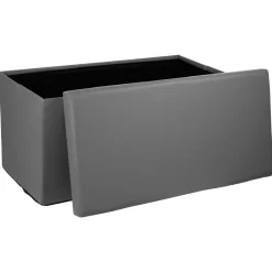 Atmosphera Poufs Pliants*Pouf pliant double Marron