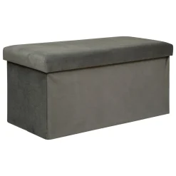 Atmosphera Poufs Pliants*Pouf pliant double "Lilou" Grissouris