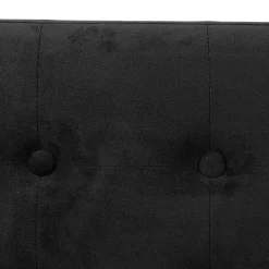 Atmosphera Poufs Pliants*Pouf pliant double "Lysandre" Noir