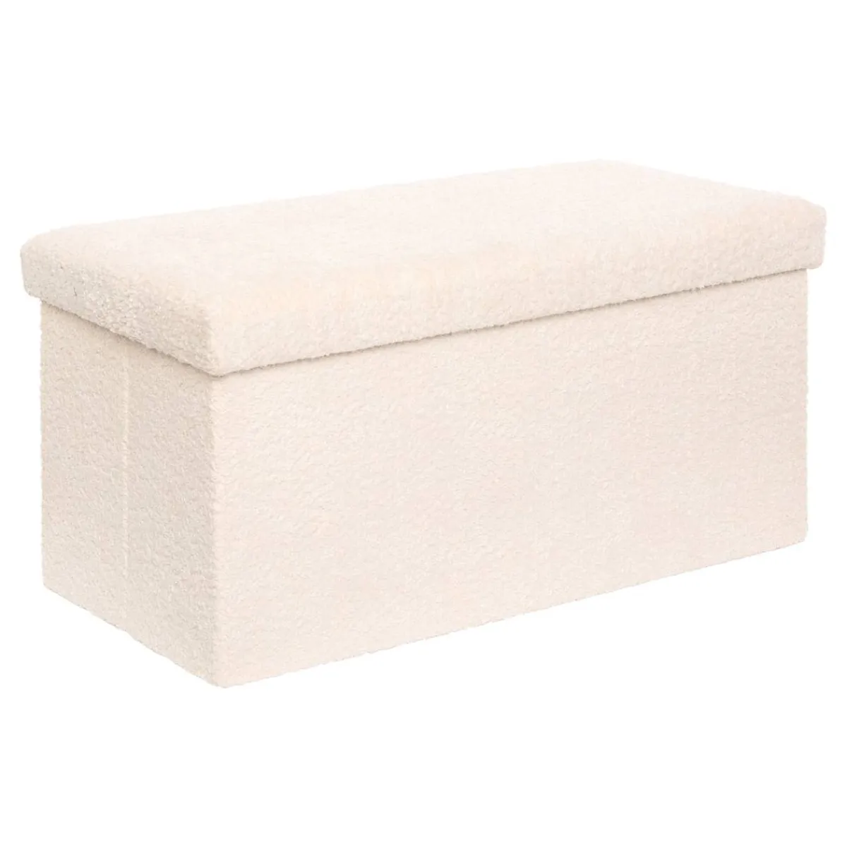 Atmosphera Poufs*Pouf pliant double "Soana" Noir