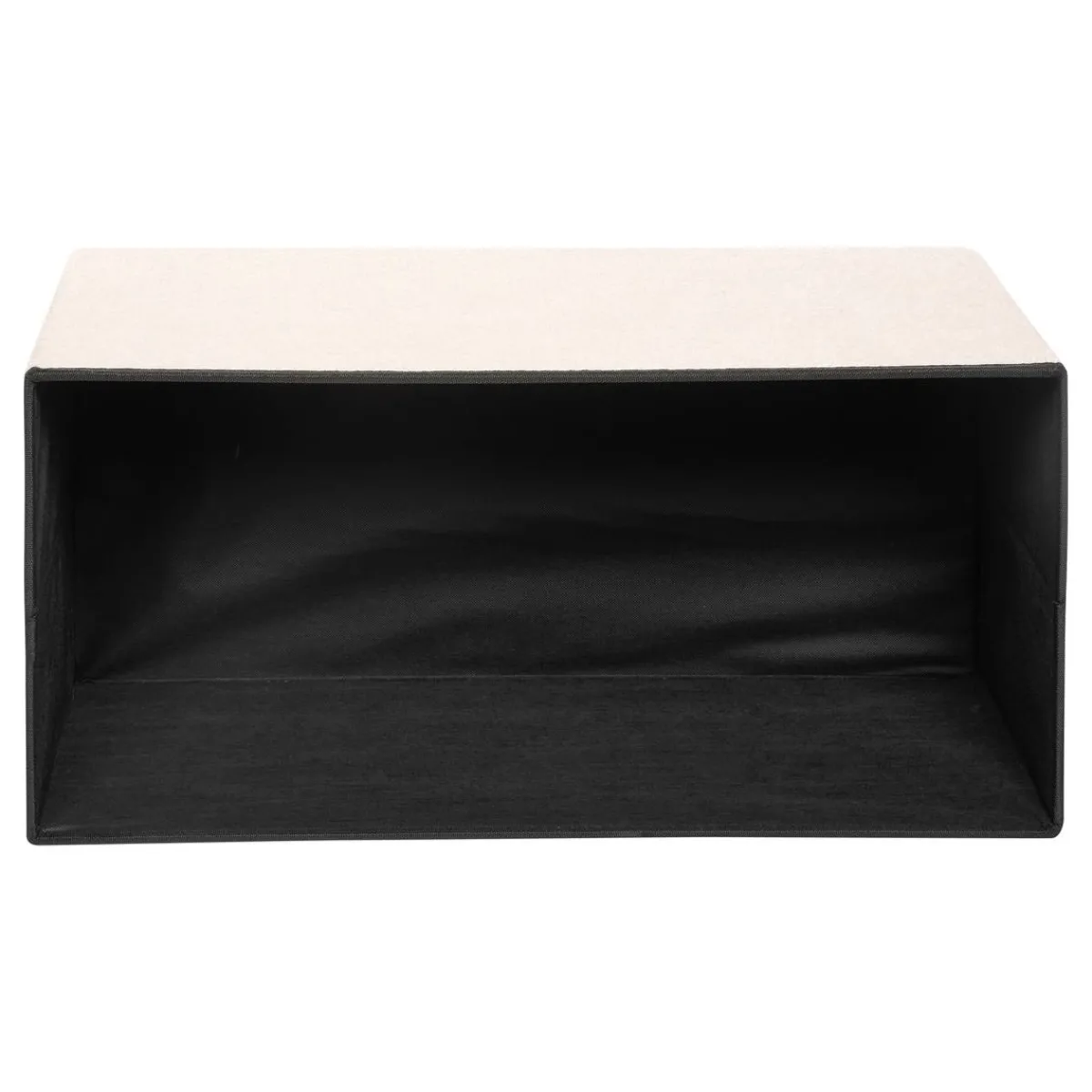 Atmosphera Poufs*Pouf pliant double "Soana" Noir