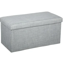 Atmosphera Poufs Pliants*Pouf pliant double "Tomaz" Vertkaki