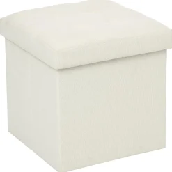 Atmosphera Poufs Pliants*Pouf pliant "Lysandre" Boisnaturel