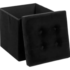 Atmosphera Poufs Pliants*Pouf pliant "Lysandre" Blanc