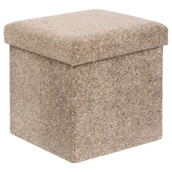 Atmosphera Poufs*Pouf pliant "Oxia" Noir
