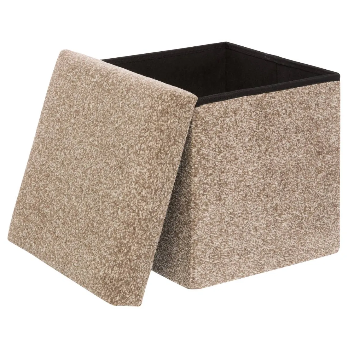 Atmosphera Poufs*Pouf pliant "Oxia" Noir