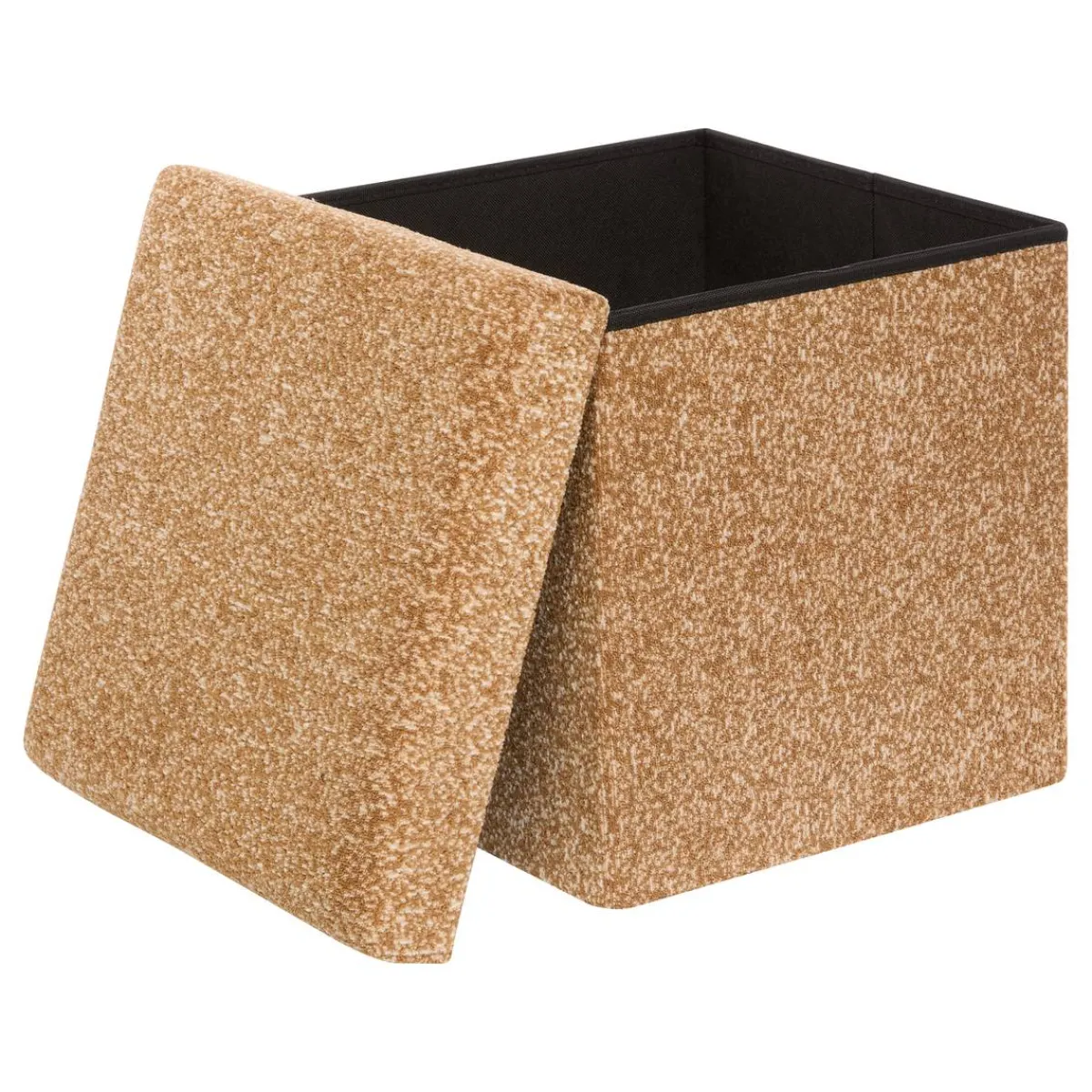 Atmosphera Poufs*Pouf pliant "Oxia" Crème