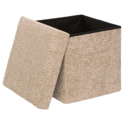 Atmosphera Poufs*Pouf pliant "Soana" Blanc