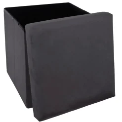 Atmosphera Poufs Pliants*Pouf pliant "Tess" Blanc