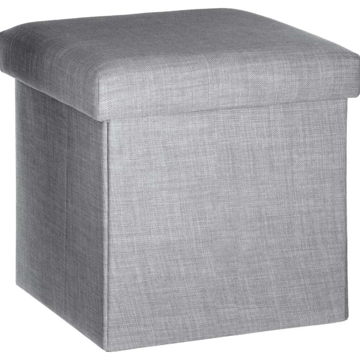 Atmosphera Poufs Pliants*Pouf pliant "Tomaz" Gris