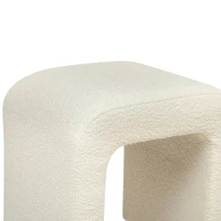 Atmosphera Poufs*Pouf "Sevi" Blanc