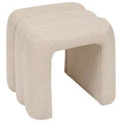 Atmosphera Poufs*Pouf "Sisco" Blanc