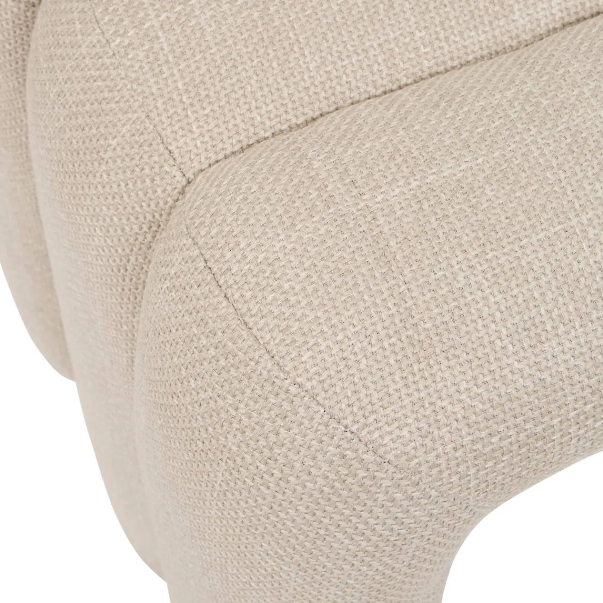 Atmosphera Poufs*Pouf "Sisco" Blanc