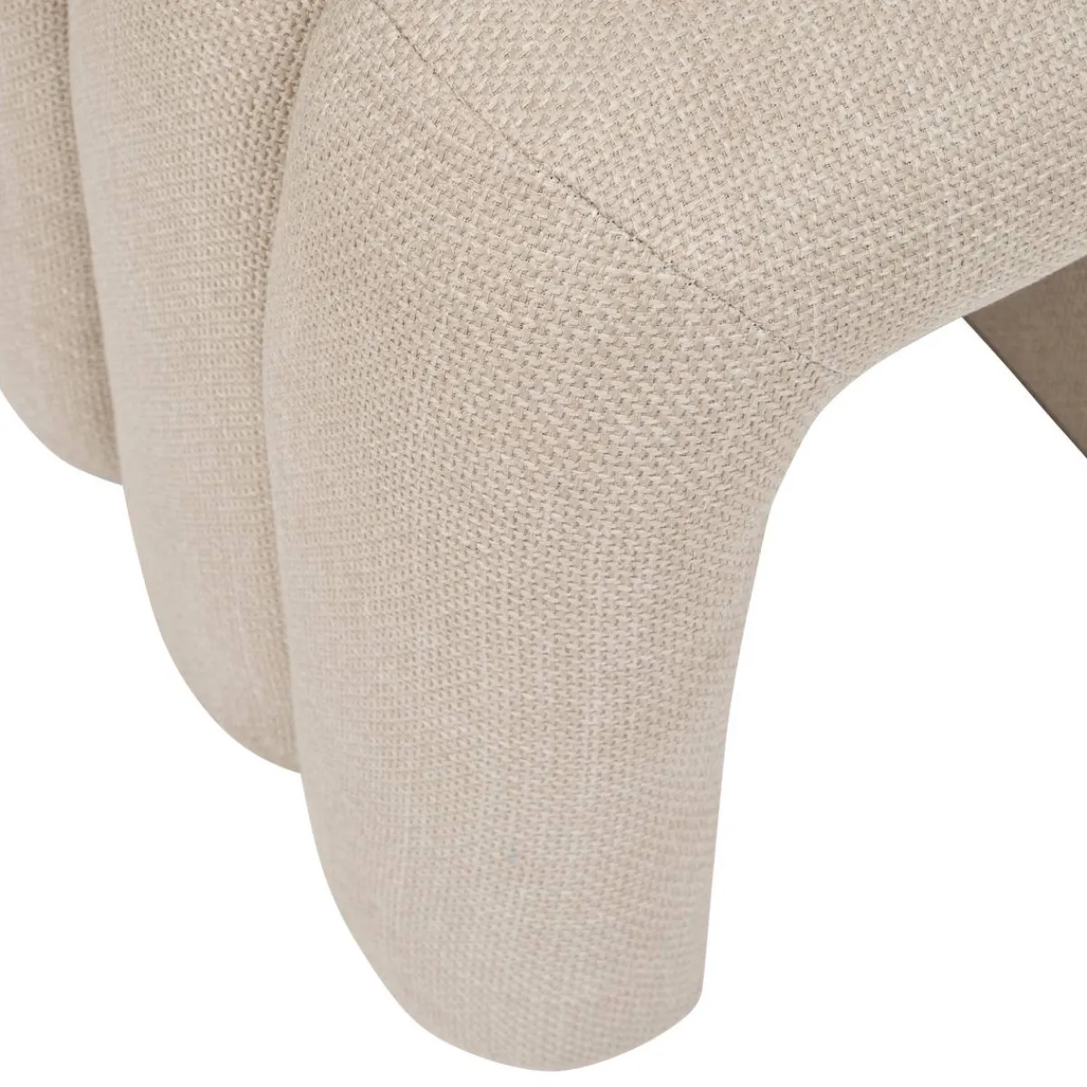 Atmosphera Poufs*Pouf "Sisco" Blanc