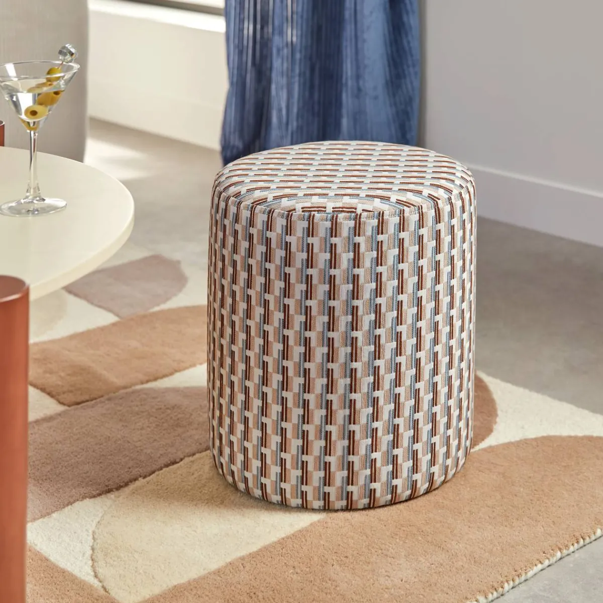 Atmosphera Poufs*Pouf "Sky Lounge" Blanc