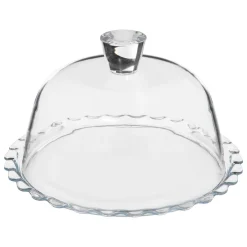 Atmosphera Plats De Service, Présentoirs*Présentoir à gâteau "Lara" Marron