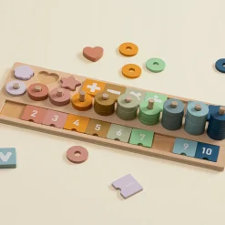 Atmosphera Peluches, Jouets|Sélection Montessori*Puzzle Gris
