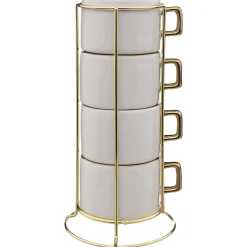 Atmosphera Tasses, Mugs*Rack 4 mugs  