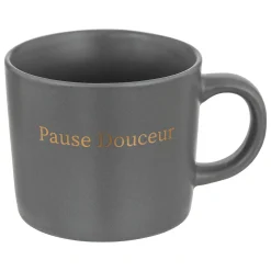 Atmosphera Tasses, Mugs*Rack 4 mugs  "Belle Journee" Blanc