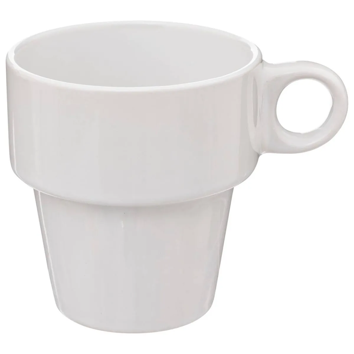 Atmosphera Tasses, Mugs*Rack 6 mugs "Colorama" Blanc