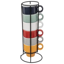 Atmosphera Tasses, Mugs*Rack 6 tasses  
