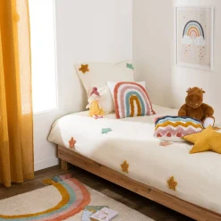 Atmosphera Rideaux Enfant*Rideau "Berlingot" Jaunemoutarde