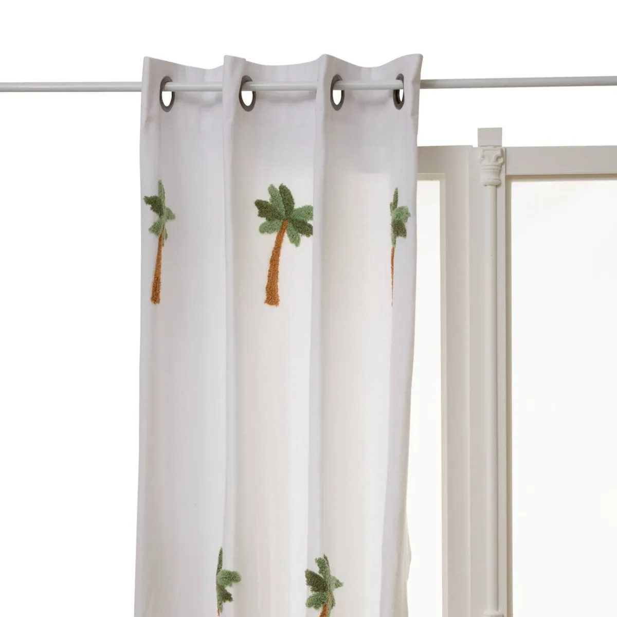 Atmosphera Rideaux Enfant*Rideau enfant "Tufy" Blanc2