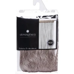 Atmosphera Rideaux*Rideau fil Noir