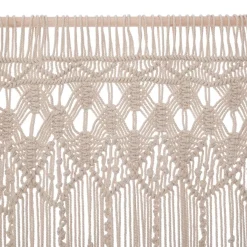 Atmosphera Rideaux*Rideau fil "Macramé" Vert