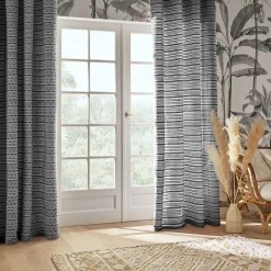 Atmosphera Rideaux*Rideau jacquard "Micah" Roseterracotta