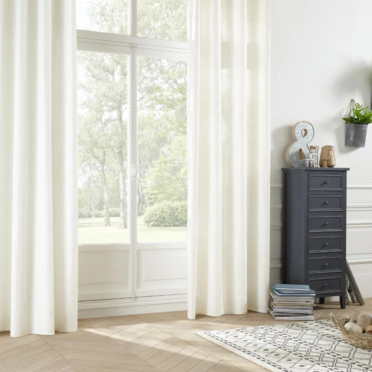 Atmosphera Rideaux*Rideau "Leon" Beige