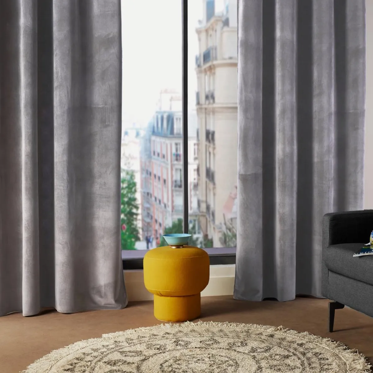 Atmosphera Rideaux*Rideau "Lilou" Rouge