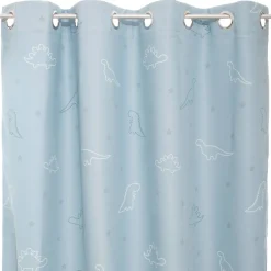Atmosphera Rideaux Enfant*Rideau occultant enfant "Dinosaure" Bleuclair